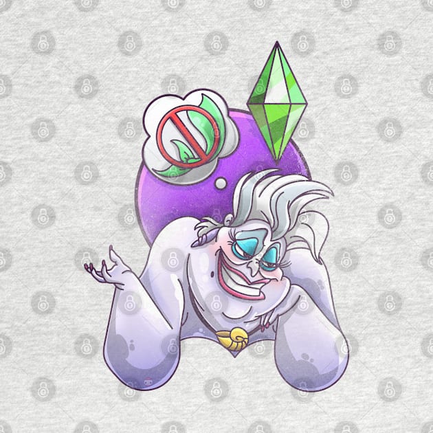 Ursula x Sims by The Gumball Machine